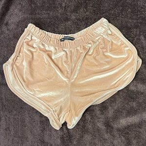 Brandy Melville Fuzzy shorts